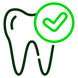 Tooth checkup icon