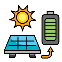 fotovoltaico Ícone