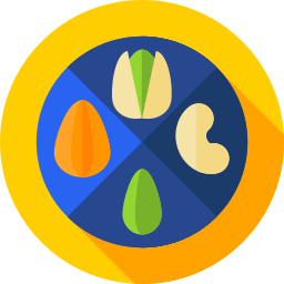 Dried fruit icon