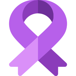 Lazo púrpura icono