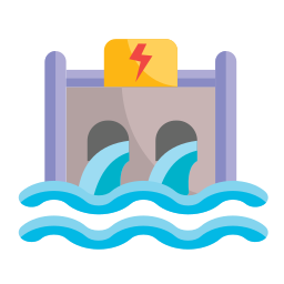 Hydro energy icon