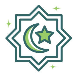 Islamic decoration icon