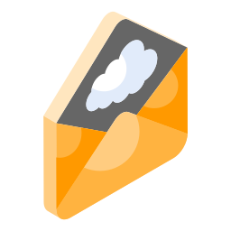 messagerie cloud Icône