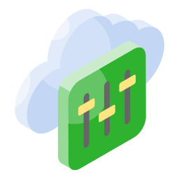 Cloud maintenance icon