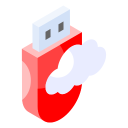 Cloud usb icon
