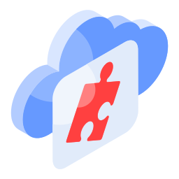 Cloud solution icon