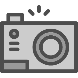 câmera compacta Ícone