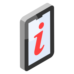 mobile informationen icon