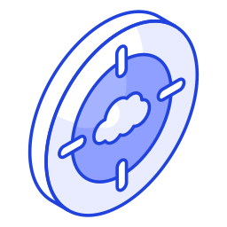 Cloud target icon