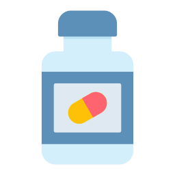 Pills bottle icon