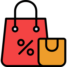 Shopping bag icon