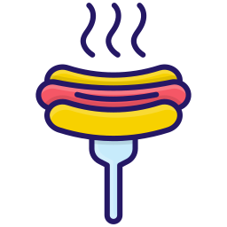 Хот-дог иконка