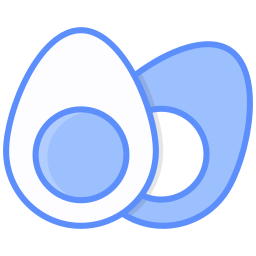 Boiled eggs icon