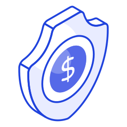 Financial security icon