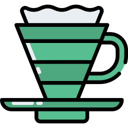 Coffee filter icon