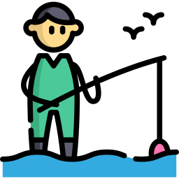 Pescador Ícone