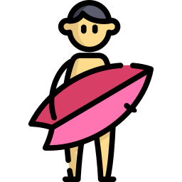 Surfista icono