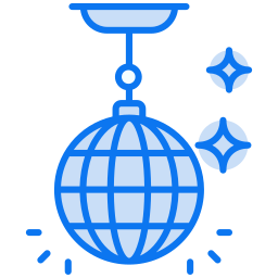 bola de disco icono
