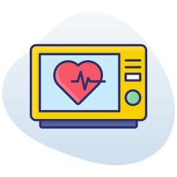 moniteur de fréquence cardiaque Icône