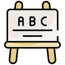 Chalkboard icon