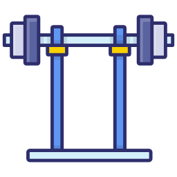 Squat rack icon