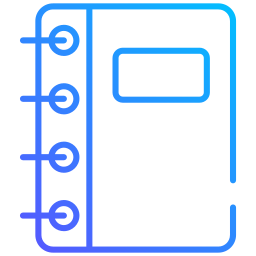 carnet de notes Icône