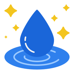 agua limpia icono