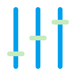 equalizador Ícone