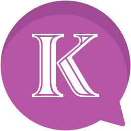 문자 k icon