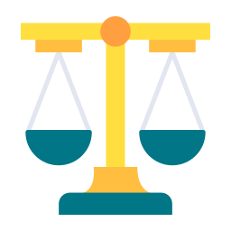 scala della legge icona