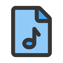 file audio icona