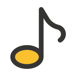 Musical note icon