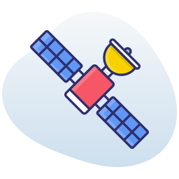 satélite icono