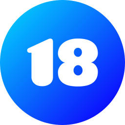 número 18 Ícone