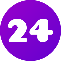 número 24 icono