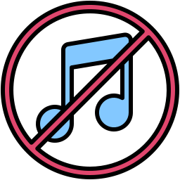 음악 없음 icon