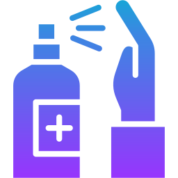 spray alcolico icona