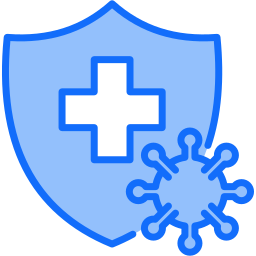 wirus ochrona ikona