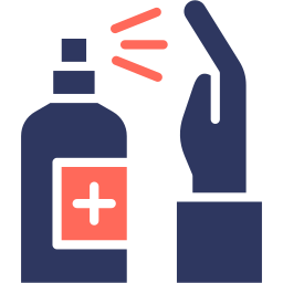 Alcohol spray icon