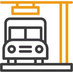 arrêt de bus Icône