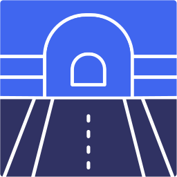 tunnel icona