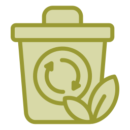 Zero waste icon