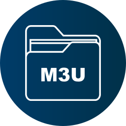 M3u extension icon