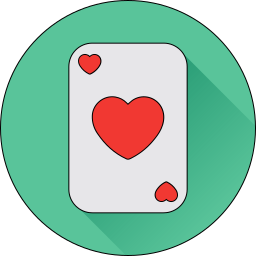 Heart card icon