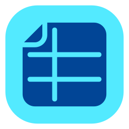 spreadsheet-bestandsformaat icoon