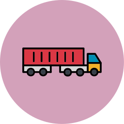 semi-camion icona