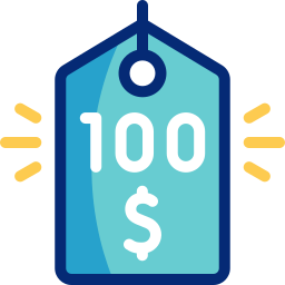 100 dollar icon