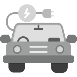 samochód elektryczny ikona