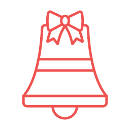 Christmas bell icon