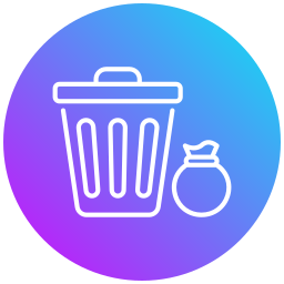 Garbage disposal icon